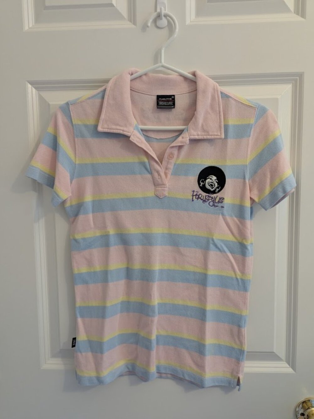 Y2K Urban 2000s FUBU Polo Shirt